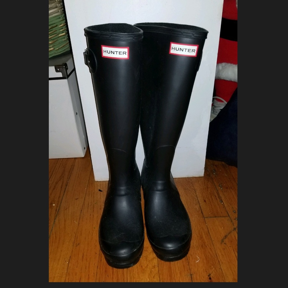 Hunter rain boots